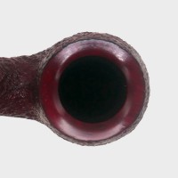 Alfred Dunhill - The White Spot Ruby Bark 4102 Group 4 Bent Pipe (DUN1035)