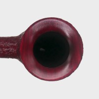 Alfred Dunhill - The White Spot Ruby Bark 4122 Group 4 Poker Pipe (DUN1036)