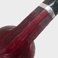 Alfred Dunhill - The White Spot Ruby Bark 6117 Group 6 Straight Rhodesian Pipe (DUN1038)
