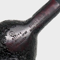 Alfred Dunhill - The White Spot Shell Briar 4 Quaint Group 4 Fishtail Pipe (DUN1058)