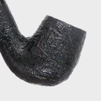 Alfred Dunhill - The White Spot Shell Briar 4102 Ring Grain Group 4 Bent Fishtail Pipe (DUN1059)