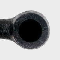 Alfred Dunhill - The White Spot Shell Briar 4102 Ring Grain Group 4 Bent Fishtail Pipe (DUN1059)