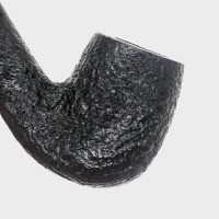 Alfred Dunhill - The White Spot Shell Briar 4102 Group 4 Bent Fishtail Pipe (DUN1060)