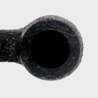 Alfred Dunhill - The White Spot Shell Briar 4102 Group 4 Bent Fishtail Pipe (DUN1060)