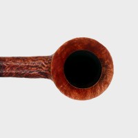 Alfred Dunhill - The White Spot County 5406 Group 5 Pot Fishtail Pipe (DUN957)