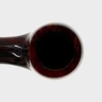 Alfred Dunhill - The White Spot Bruyere 2102 Group 2 Bent Fishtail Pipe (DUN998)