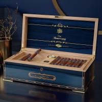 Don Pepin Garcia Blue Label 20th Anniversary Elie Bleu Humidor - 100 Cigars - LIMITED EDITION