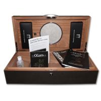 Dunhill White Spot Humidor - Canary Wharf Grey Oak - 175 Cigar Capacity