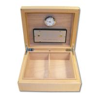 Elie Bleu Humidor - Fruit Natural Sycamore - 30 Cigar Capacity
