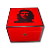 Elie Bleu Humidor - Che Robusto Red Sycamore - 25 Cigar Capacity