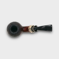 Erik Nording Double Silver Brown #3 Fishtail Pipe (EN255)