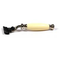 Gentlemans Shaving Set 3 Pieces Ivory White