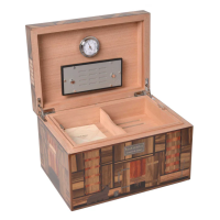 Elie Bleu El Secadero St Jean De Luz Humidor - 75 Cigar Capacity