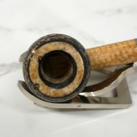 Corn Cob Elf Cobbit Bent Fishtail Pipe - Black