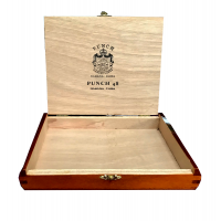Empty Punch 48 Cigar Box Empty Punch 48 Cigar Box
