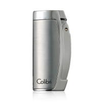 Colibri Enterprise Triple Jet Lighter - Silver (End of Line)