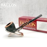 Falcon Shillelagh Copper Twisted Black Bowl Fishtail Pipe (FAL502)