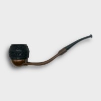 Falcon Extra Brown Rustic Bent Fishtail Pipe (FAL711)