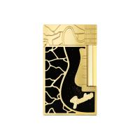 ST Dupont Lighter - Ligne 2 - Fender - Black & Gold