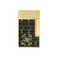 ST Dupont Lighter - Ligne 2 - Fuente Black & Yellow Gold