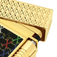 ST Dupont Lighter - Le Grand -  Fuente Yellow Gold