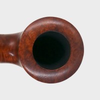 SLIGHT SECONDS Great British Classic Bent Dublin Smooth Fishtail Pipe (GBC271)