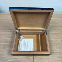 Angelo Bare Carbon Fibre Humidor - 50 Cigar Capacity