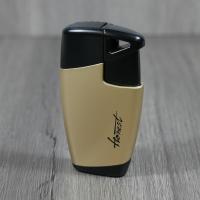 Honest Neptune Jet Flame Cigar Lighter - Gold (HON79) (End of Line)