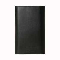 Hunters & Frankau x Ettinger Leather Cigar Wrap - Racing Green & Orange - 5 Cigar Capacity