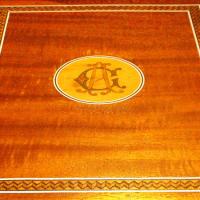 H Upmann - C.A. Initials Inlay Cabinet - 1940s