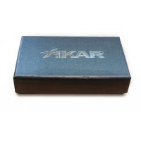 Xikar Forte Soft Flame Lighter with Punch Cutter - Silver Houndstooth (End of Line)