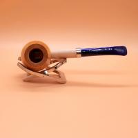 Missouri Corn Cob Imperial Blue Hardwood Bent Pipe