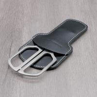 J Cure London Chrome Cigar Scissor Cutter (End of Line)