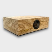 Jonathon Vaiksaar Artemis Small Regular Humidor - Spalted Oak - 70 Cigar Capacity