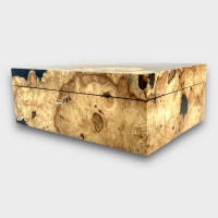 Jonathon Vaiksaar River Large Humidor - Horse Chestnut - 180 Cigar Capacity