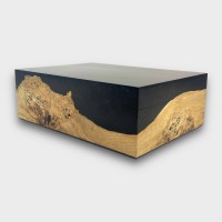 Jonathon Vaiksaar River Small Regular Humidor - Burr Oak - 70 Cigar Capacity