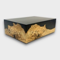 Jonathon Vaiksaar River Small Regular Humidor - Burr Oak - 70 Cigar Capacity