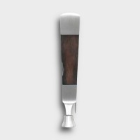 Passatore Pipe Knife Tool with Tamper & Prod - Matt Chrome & Wood