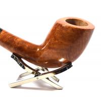 Lorenzetti Italy Smooth Light Brown Unique Semi Bent Fishtail Pipe (LZ08)