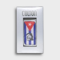 Colton Soft Flame Metal CHE Cuban Flag Lighter