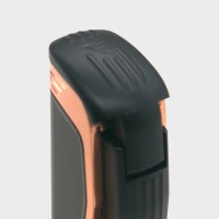 Colibri E3 Triple Jet Flame Lighter - Black & Rose Gold