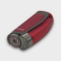 Colibri E3 Triple Jet Flame Lighter - Red & Gunmetal