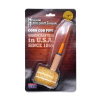 Missouri Meerschaum Corn Cob Legend Straight Pipe - Blister Pack