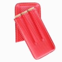 Mantis NeoCase Cigar Case - Red - Fits 3 Cigars