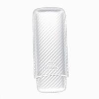 Mantis NeoCase Cigar Case - Silver - Fits 2 Cigars