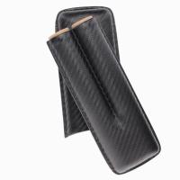 Mantis NeoCase Cigar Case - Black - Fits 2 Cigars