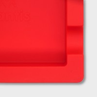 Mantis Flex Silicone Red Cigar Ashtray - 4 Cigar Rests