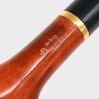 Mr Brog Billard 47 Smooth 9mm Filter Fishtail Pipe (MB6842)
