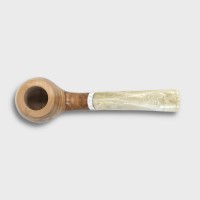 Mr Brog Olive Consul 82 Fishtail 9mm Filter Pipe (MB6860)