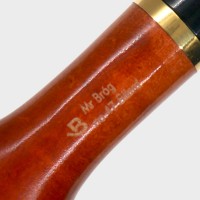 Mr Brog Billard 47 Smooth 9mm Filter Fishtail Pipe (MB7207)